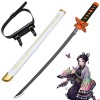 Katana Demon Slayer Cosplay Kochou Shinobu Épée De Samouraï 104cm Sabre Japonais En Bois Anime Epée Ninja Pour Les Fans Dani