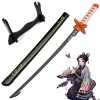 Katana Demon Slayer Cosplay Kochou Shinobu Épée De Samouraï 104cm Sabre Japonais En Bois Anime Epée Ninja Pour Les Fans Dani