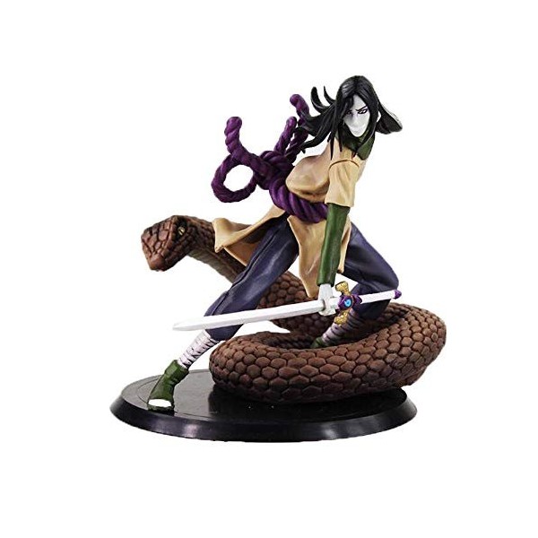 HQYCJYOE Personnages danime modèle Naruto Shippuden Orochimaru Serpent PVC Figurine daction Statuette Collection poupée 14 