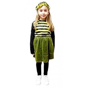 Costume dabeille - fille - costumes pour enfants - halloween - carnaval - taille s - 3/4 ans - idée cadeau originale cosplay