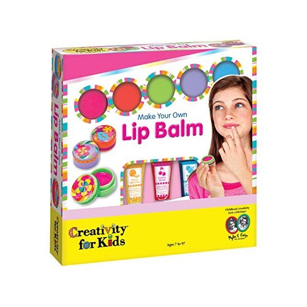 Creativity for Kids Créez Votre Propre baume à lèvres, Formule et Saveurs améliorées