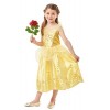 Rubies- Princesse Officielle Disney Princess Belle Costume de gemme, Girls, 640710L, Jaune, L