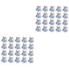 Cabilock 60 Pcs Boîte De Bonbons Coffrets Cadeaux Bonbons pour Sacs De Cadeaux Boîte Cadeau Bleue Boîtes De Fête Triangle Boî