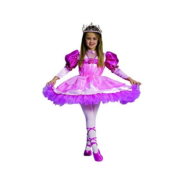 Ciao Ballerine Princesse Costume Fille Taille 7-9 Ans , Rose