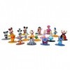 Jada - Disney - Set 18 Pièces - Coffret 18 Figurines 4cm - Métal - 253075005