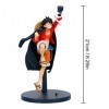 Hilloly Figurines Pirate Nautiques King de Monkey D. Luffy, 1 PCS Figurines de One Piece Cake Topper Voiture, Bureaue Voiture