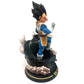 JAW REX Dragonball Z Anime Vegeta Figurine avec fonction lumineuse 18 cm | DBZ Namek, Prince des Saiyans
