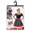 "THE 50s FASHION" dress with petticoat, belt - M 