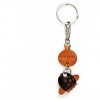 This leather key chain fish Sunfish Dokodemo handmade [made in Japan, new, craftsman] [VANCA] japan import 