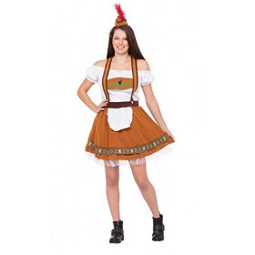 Bristol Novelty Ac649 Costume de bar allemand Femme