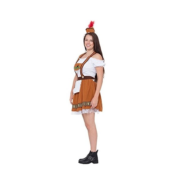 Bristol Novelty Ac649 Costume de bar allemand Femme