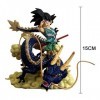 simyron Figurine Son Goku - 15 CM Goku Figure Super Saiyan Anime Figure-Forme Ordinaire Wukong Tenant Un Cerceau doré Figurin