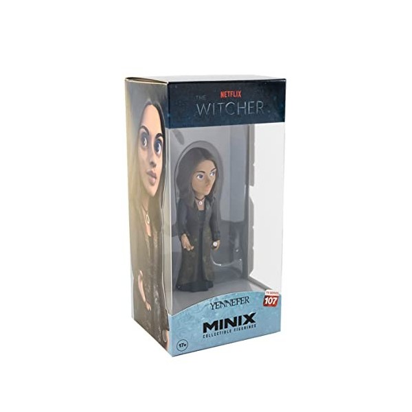 MINIX Wednesday Addams - TV Series 123 - Figurine Statuette Mercredi Addams avec La Chose - 12cm de Haut