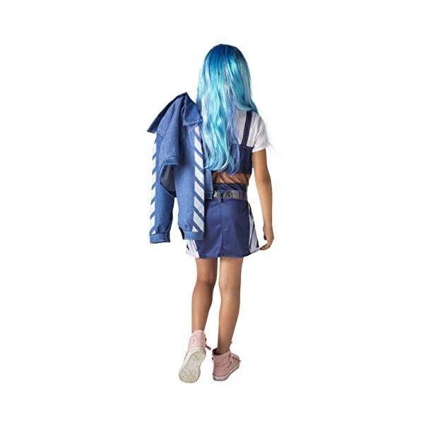 Ciao Skyler Bradshaw robe costume déguisement original Rainbow High fille fille Taille 10-12 ans avec perruque