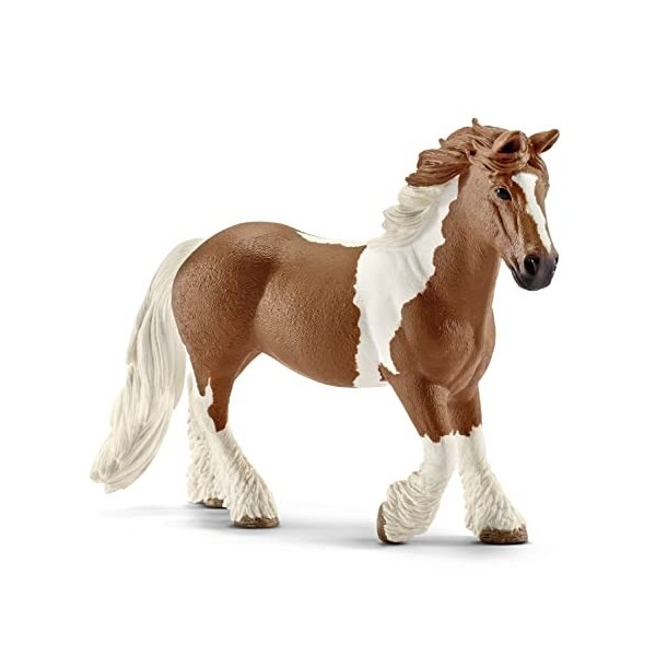 Schleich 13773 Jument Tinker, dès 3 ans, Farm World - figurine, 14 x 4,5 x 11 cm