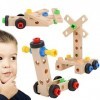 Multifonctionnel Écrou Assemblage Jouet Démontage Combinaison Jouets Bricolage Jouet Éducatif Parent-Enfant Jeux Interactifs 