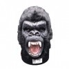 Masque de la Bête du roi Kong Jocko en peluche effrayant pour fête dHalloween