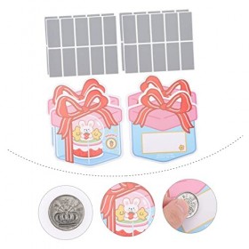 ibasenice 80 Ensembles Vacances Les Vacances Billets À Gratter Drôles Cartes À Gratter Bricolage Autocollants Vierges Cartes 