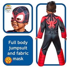 Rubies Costume officiel Marvel Spidey et ses incroyables amis Spinn pour enfant de 2 à 3 ans, journée mondiale du livre