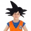 Perruque noire Goku Saiyan Dragon ball Z enfant - Noir - Taille Unique