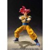 HQYCJYOE Anime Personnages Modèle Action Figure Dragon Ball Goku Super Saiyan Dieu Movable Joint PVC Jouet Statuette Poupée 1