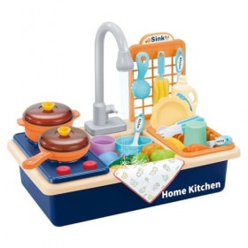 ICDKOYK Ensemble de Jeu dévier de Cuisine réaliste, Amusant et éducatif pour Les Tout-Petits, Jouets dévier de Cuisine, ABS