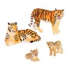 Terra par Battat - Jouet Tigre - Figurine Tigre - Famille Tigre - Animaux Sauvages - Animaux de la Jungle - Famille Tigre