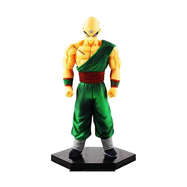 HQYCJYOE Personnages danime Modèle Dragon Ball Z Tenshinhan Super Saiyan Action Figure PVC Statuette Collection Poupée 16Cm