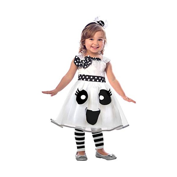 Amscan Costume de fantôme heureux - Âge 3-4 ans - 1 pièce - 9903389