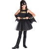  9908401 Child Girls Batgirl Black Costume 3-4yr 