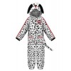 ReliBeauty Déguisement Dalmatien Enfant Costume Chien pour Garçon Fille Carnaval,140