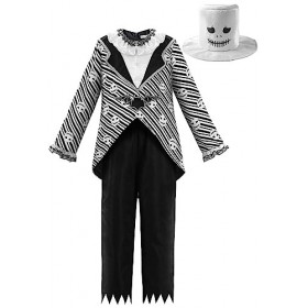 ReliBeauty Costume LÉtrange Noël Enfant Déguisement Halloween Garçon,110