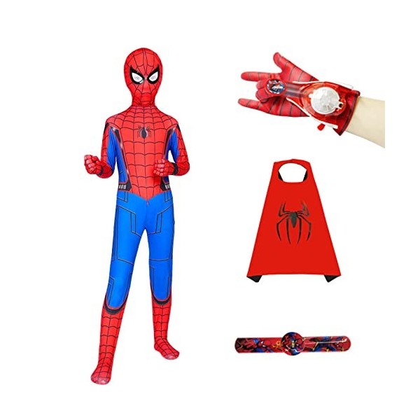 Cosplay Spiderman Costume Adulte Enfants Tenue