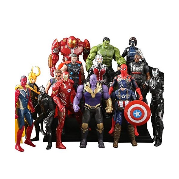 Lilongjao Avengers League Infinite War Jouet: 15 Figurines 6 ~ 7 Pouces Action Héros Modèle De Personnage