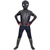 KJHGVBM Costume Spiderman Enfant,Deguisements Complet Spiderman Adulte No Way Home,Costume Spiderman Noir Femme Garcon Super 