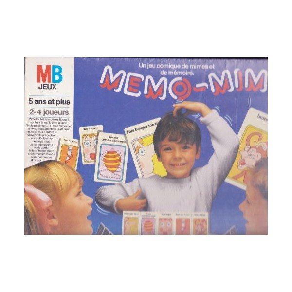 MB Jeux - Jeu de société pour Enfant - Memo-Mime