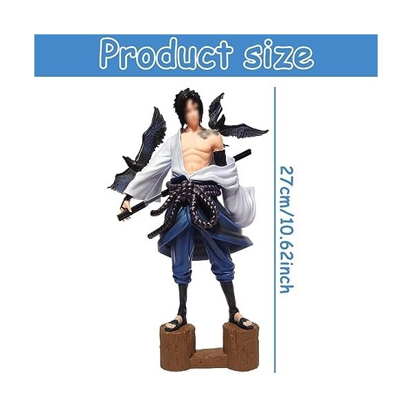 Sasuke Uchiha Figurine Anime Sasuke Action Figure dAnime Populaire Sasuke Figures Collection Modèle Jouet Statues Collectibl