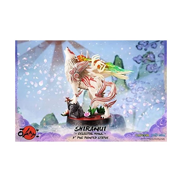 First4Figures Okami - Shiranui Celestial Howl - Statuette 22x20x23cm