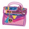 Clementoni Crazy Chic-Miss Bag Trousse Filles, Coffret lavables, Set Cosmétiques Enfants 6 Ans, Sac avec Trucs, 18734, Multic