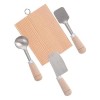 OSALADI 2 Ensembles Mini Ustensiles De Cuisine Costume Mini Jouets Jouet pour Jouer À Faire Semblant Tôt Simulation Alimentai