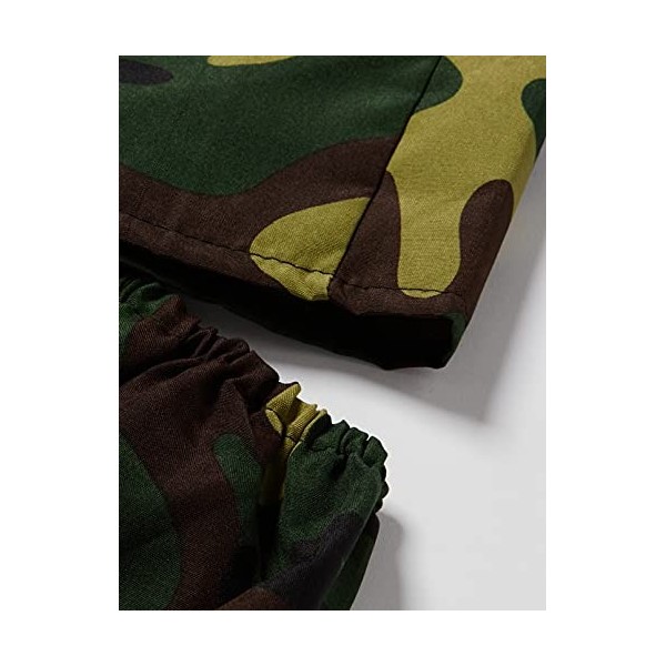 Ciao Militare Costume Bambino Taglia 5-7 Anni , Camouflage, Garçon