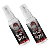 minkissy 10 Pièces Faux Spray De Sang Tenues De Cosplay Décor Rouge Costume De Cosplay Accessoire De Sang DHorreur Maquillag