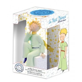 Plastoy Figurine de Collection Le Petit Prince rêveur, résine, Hauteur 24 cm