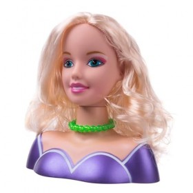 Joyes Lot de 34 tours de maquillage pour enfants avec cosmétiques et accessoires de coiffure pour enfants, jeux de rôle