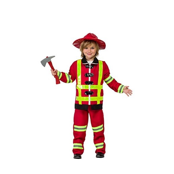 Zzcostumes Costume de Pompier 7-9 Ans 