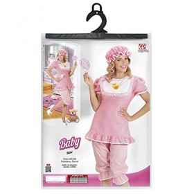 "BABY GIRL" dress with bib, pantaloons, bonnet - S 