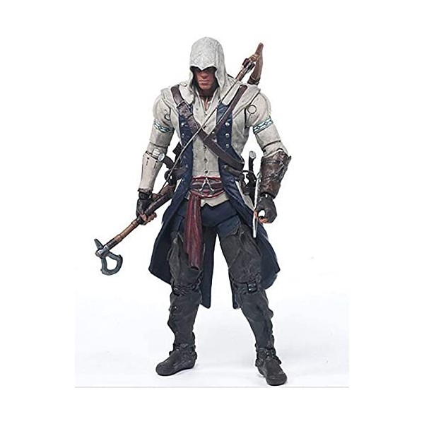 McFarlane 4 Le Drapeau Noir Edward Kenway Figurine articulée Connor de 6 Pouces,Figure 3