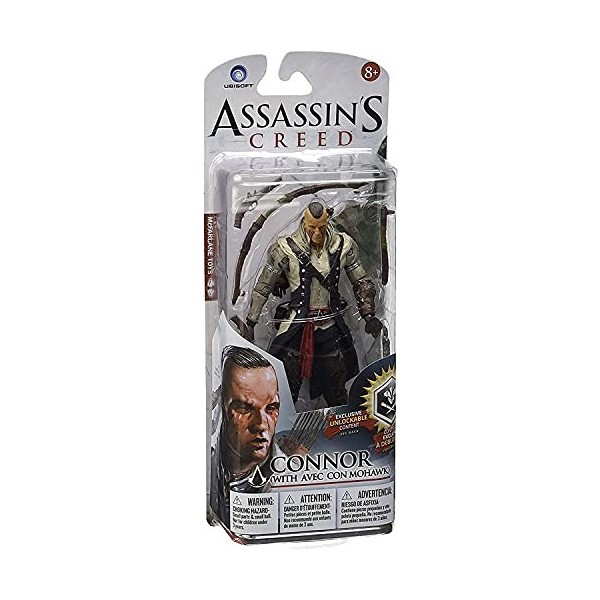 McFarlane 4 Le Drapeau Noir Edward Kenway Figurine articulée Connor de 6 Pouces,Figure 3