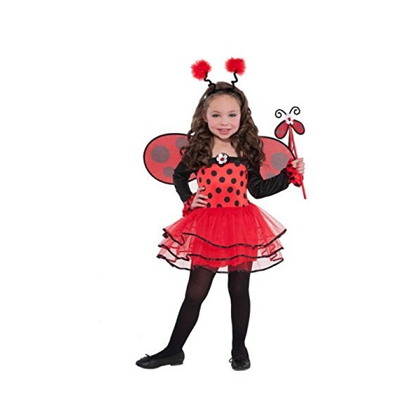  997655 Child Girls Ballerina Bug Costume 3-4yr 