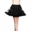 Leg Avenue Jupon Gonflant Tulle Noir 1x-2x